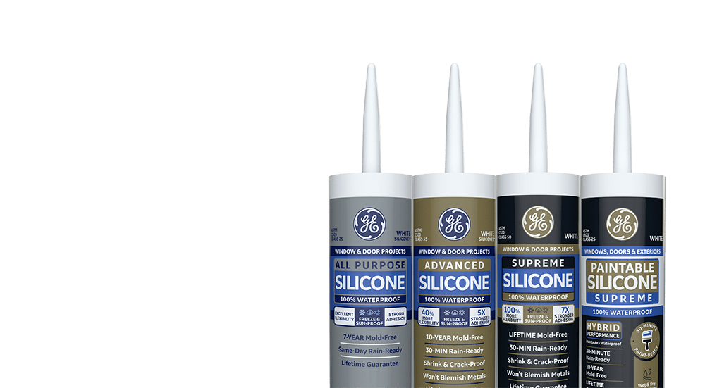 silicone window and door sealants