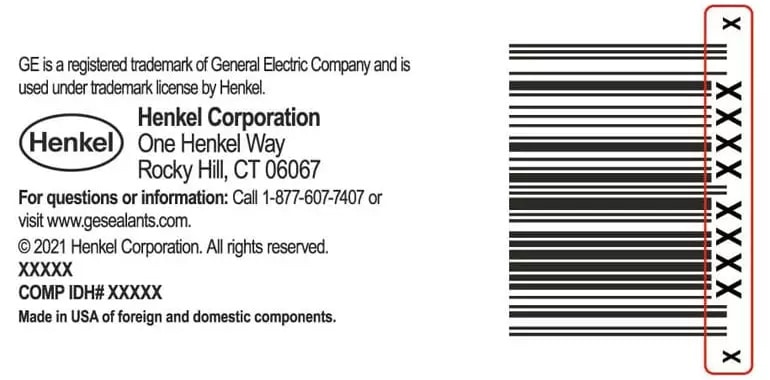 GE Sealants  Metal Silicone 2<sup>®</sup> Sealant