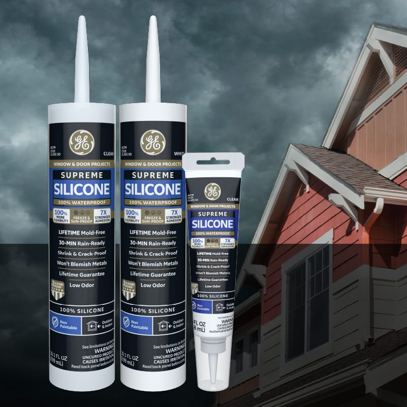 GE Sealants Supreme Silicone At Home Depot