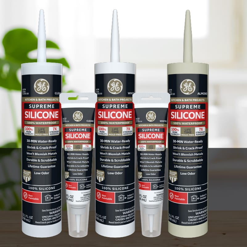 GE Sealants Supreme Silicone At Home Depot