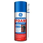 Image of GE Insulating Foam can for sealing gaps and cracks up to 1 inch.