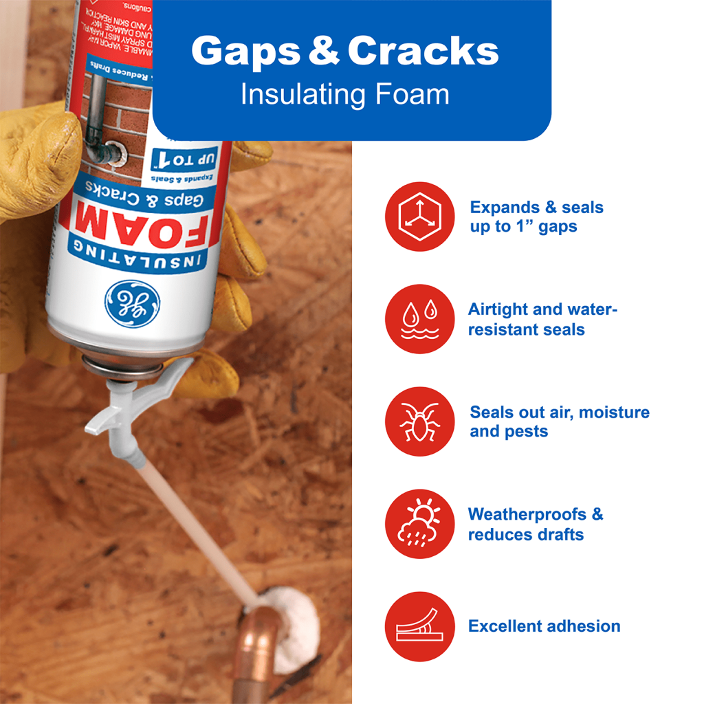 GREAT STUFF Gaps & Cracks Filler & Insulating Foam Sealant