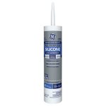 Image of a silicone sealant tube for all-purpose window and door projects with waterproof and mold-free features.