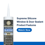watch video of Supreme window & Door caulk product features