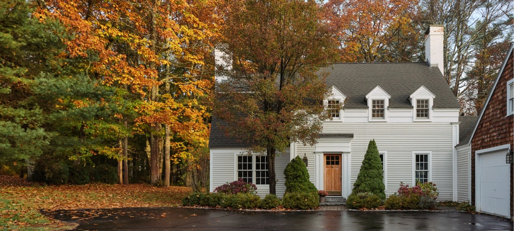 Windows, doors and siding of a home