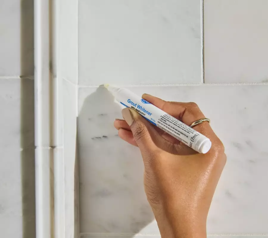 GE’s new Grout Whitener Pen.