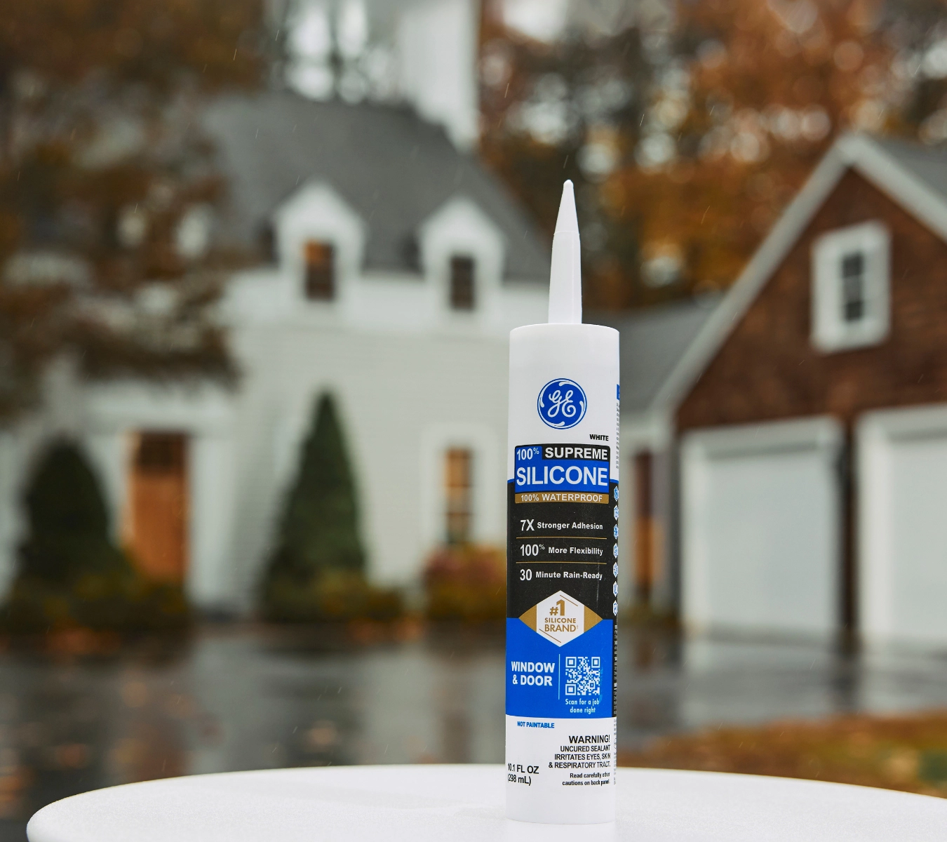 a photo of the GE Supreme Silicone Window & Door Sealant.