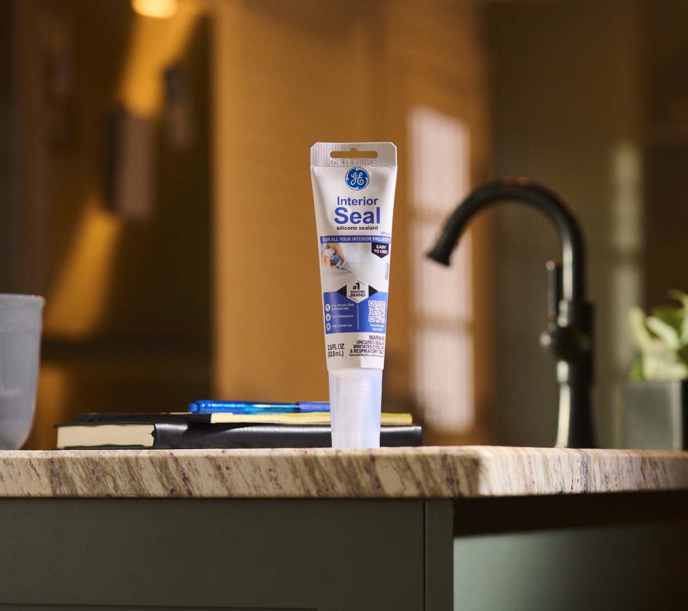 Photo of GE Interior Seal Silicone Sealant.