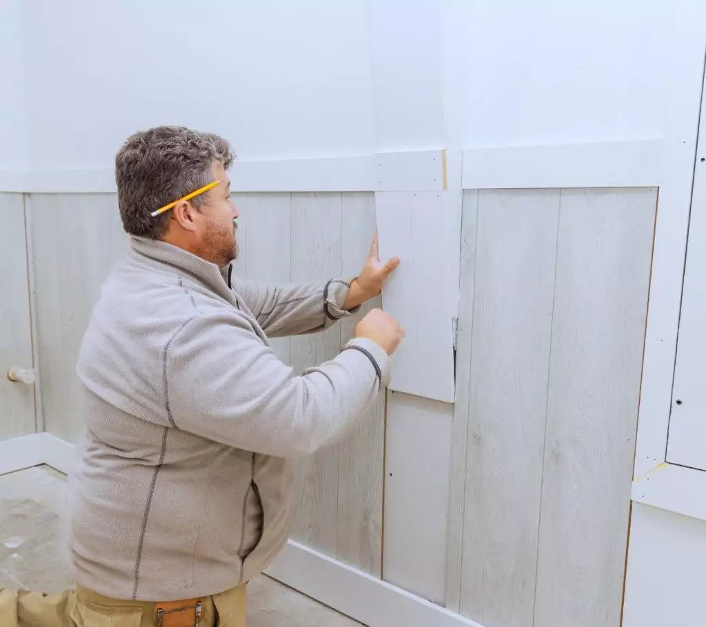 Use an image of wainscoting.